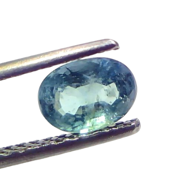 0.92 Ct Certified Untreated Natural Zambian Emerald Gemstone Panna