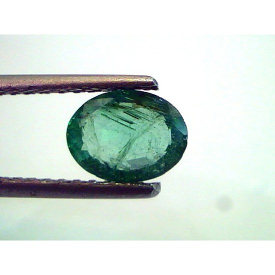1 Ct Untreated Natural Zambian Emerald Gemstone Real Panna