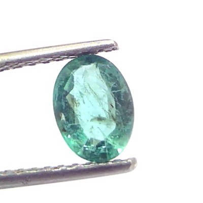 1.00 Ct Untreated Natural Zambian Emerald Gemstone Panna Stone