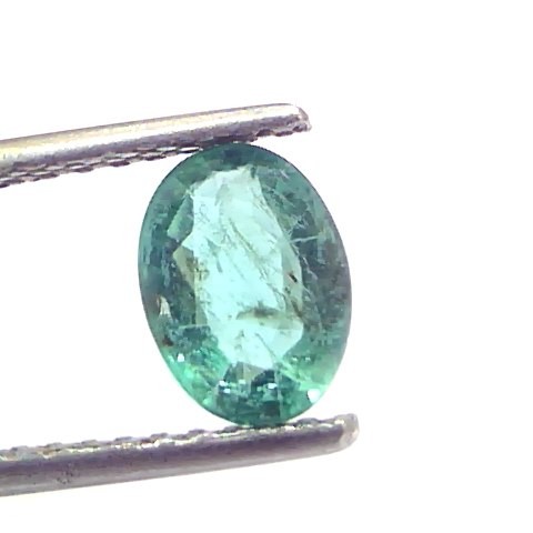 1.00 Ct Untreated Natural Zambian Emerald Gemstone Panna Stone