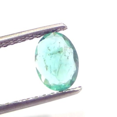 1.00 Ct Untreated Natural Zambian Emerald Gemstone Panna Stone