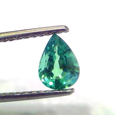 1.08 Ct GII Certified Untreated Natural Zambian Emerald Gemstone AAAAA