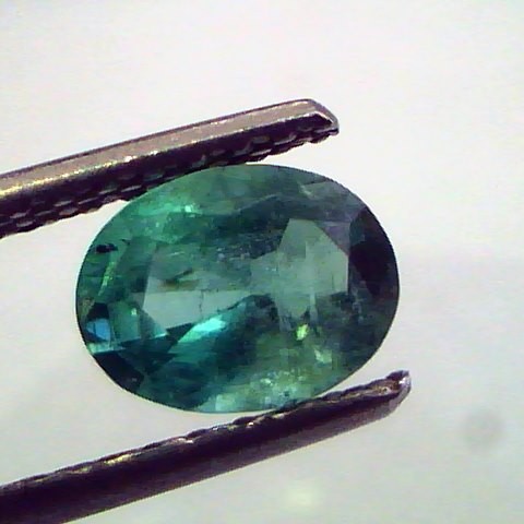 1.09 Ct Unheated Untreated Natural Zambian Emerald Panna Gemstone