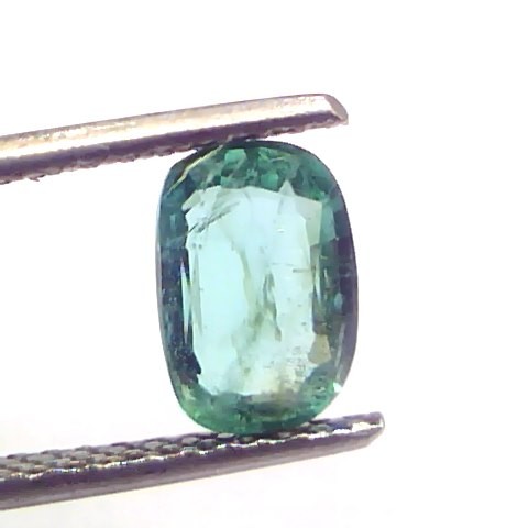 1.20 Ct Untreated Natural Zambian Emerald Gemstone Panna Gems