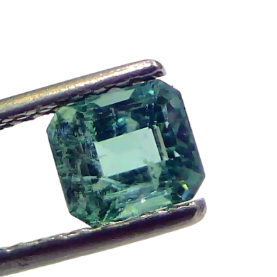 1.18 Ct Certified Untreated Natural Zambian Emerald Gemstone Panna 1.18 Ct Certified Untreated Natural Zambian Emerald Gemstone Panna