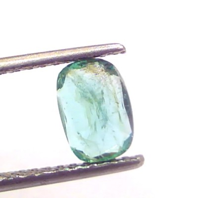 1.20 Ct Untreated Natural Zambian Emerald Gemstone Panna Gems