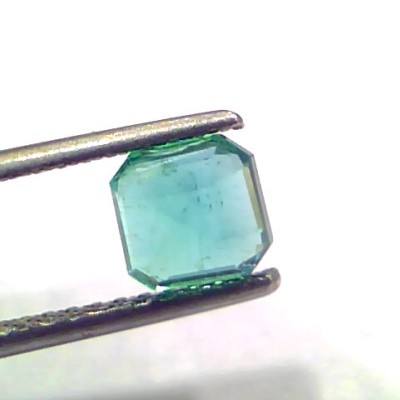 1.22 Ct GII Certified Untreated Natural Zambian Emerald Gemstone AAAAA