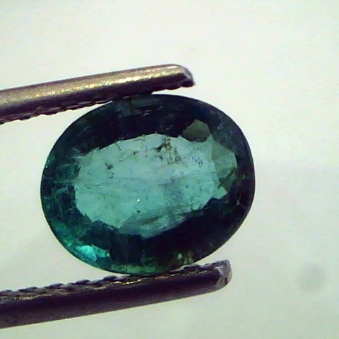 1.33 Ct Unheated Untreated Natural Zambian Emerald Panna Gemstone
