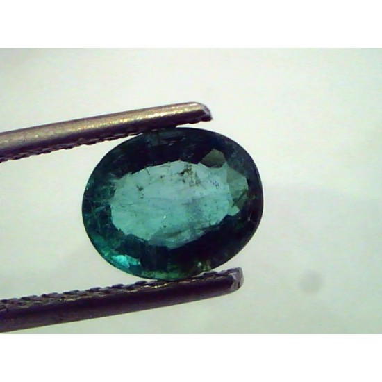 1.33 Ct Unheated Untreated Natural Zambian Emerald Panna Gemstone