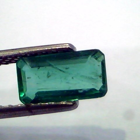 1.21 Ct Unheated Untreated Natural Zambian Emerald AA