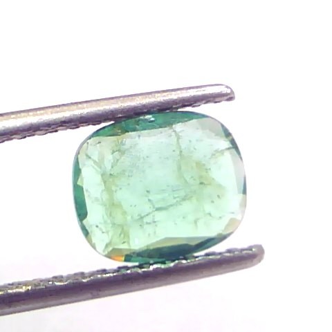 1.27 Ct Untreated Natural Zambian Emerald Gemstone Panna Gems