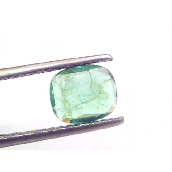 1.27 Ct Untreated Natural Zambian Emerald Gemstone Panna Gems