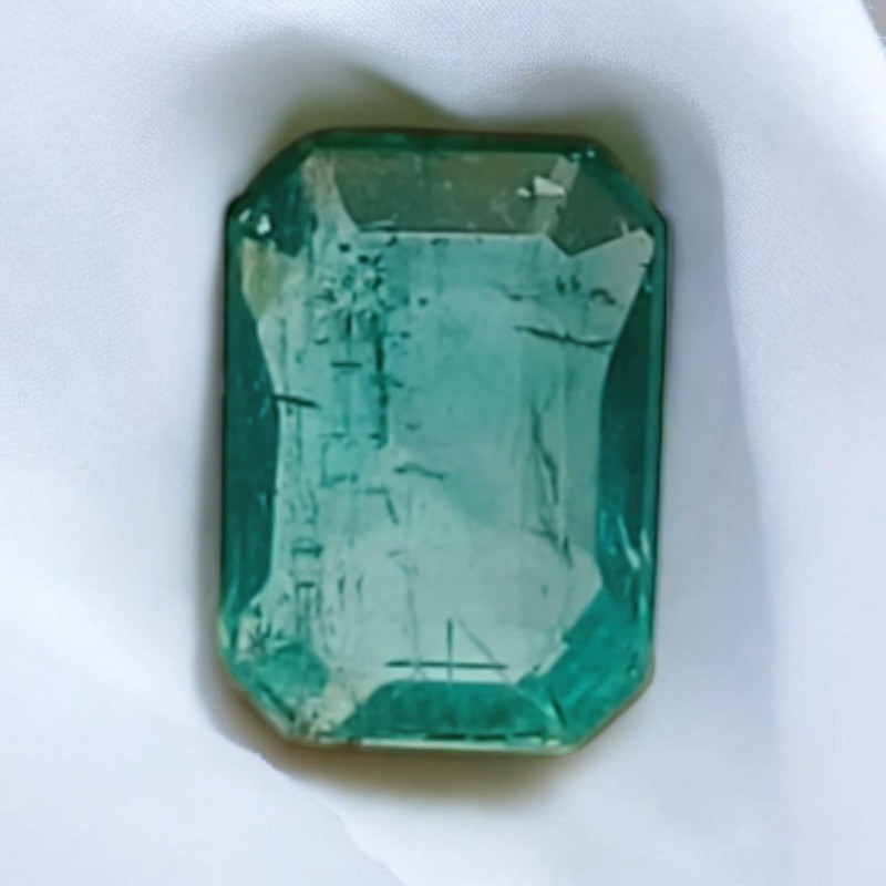 1.26 Ct Untreated Natural Zambian Emerald Gemstone Panna Gems