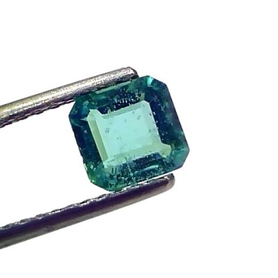 1.27 Ct GII Certified Untreated Natural Zambian Emerald Panna Gems