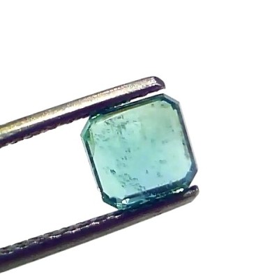 1.27 Ct GII Certified Untreated Natural Zambian Emerald Panna Gems