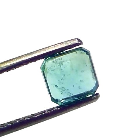 1.27 Ct GII Certified Untreated Natural Zambian Emerald Panna Gems 1.27 Ct GII Certified Untreated Natural Zambian Emerald Panna Gems