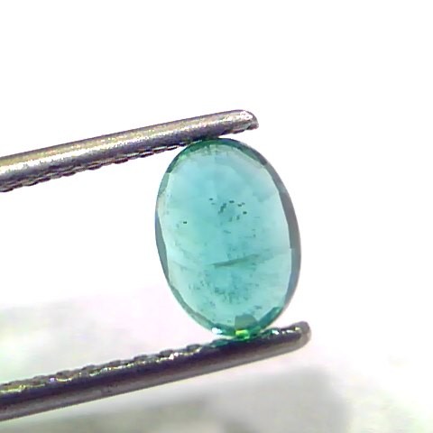 1.29 Ct GII Certified Untreated Natural Zambian Emerald Gemstone AAAAA