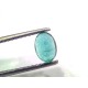 1.29 Ct GII Certified Untreated Natural Zambian Emerald Gemstone AAAAA