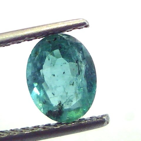 1.28 Ct Unheated Untreated Natural Zambian Emerald Panna Gems