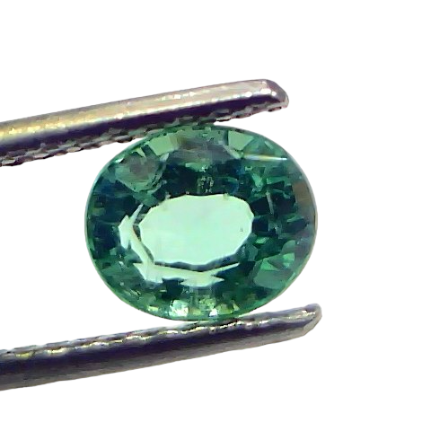1.30 Ct GII Certified Untreated Natural Colombian Emerald Gemstone AAA 1.30 Ct GII Certified Untreated Natural Colombian Emerald Gemstone AAA