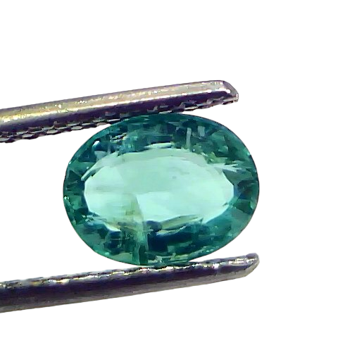 1.31 Ct GII Certified Untreated Natural Colombian Emerald Gemstone AAA