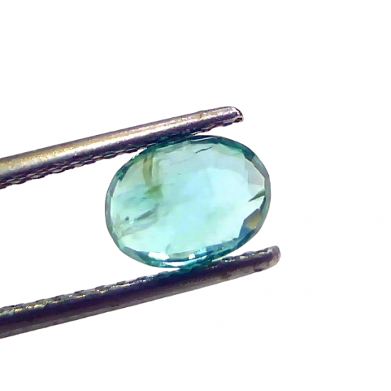 1.31 Ct GII Certified Untreated Natural Colombian Emerald Gemstone AAA