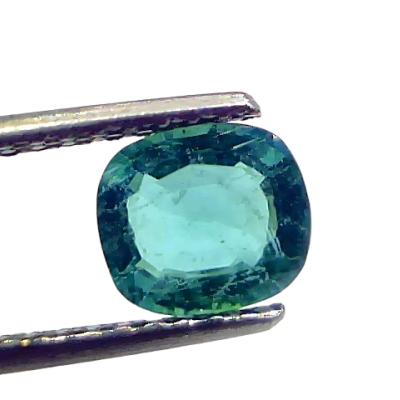 1.33 Ct GII Certified Untreated Natural Zambian Emerald Gemstone AAA 1.33 Ct GII Certified Untreated Natural Zambian Emerald Gemstone AAA