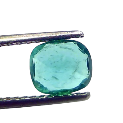 1.33 Ct GII Certified Untreated Natural Zambian Emerald Gemstone AAA 1.33 Ct GII Certified Untreated Natural Zambian Emerald Gemstone AAA