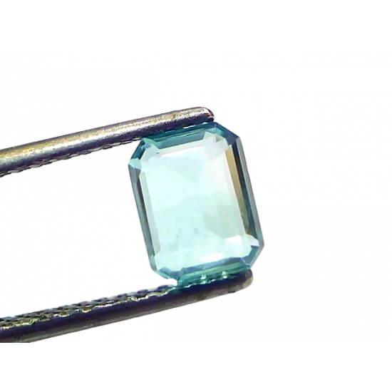 1.33 Ct GII Certified Untreated Natural Colombian Emerald Gemstone AAA