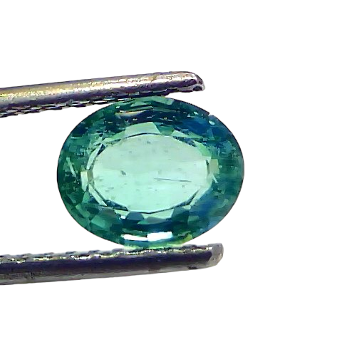 1.34 Ct GII Certified Untreated Natural Colombian Emerald Gemstone AAA
