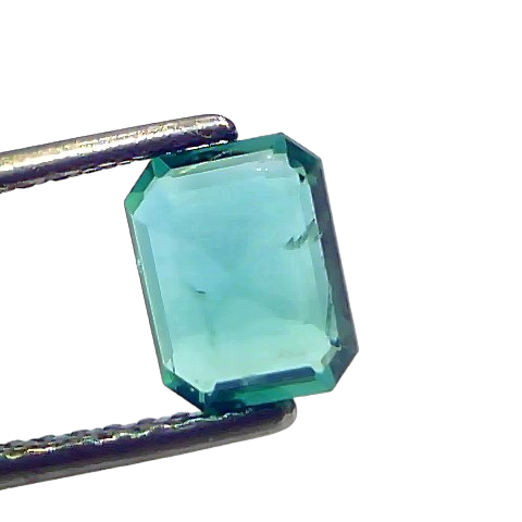 1.34 Ct GII Certified Untreated Natural Zambian Emerald Gemstone AAA 1.34 Ct GII Certified Untreated Natural Zambian Emerald Gemstone AAA