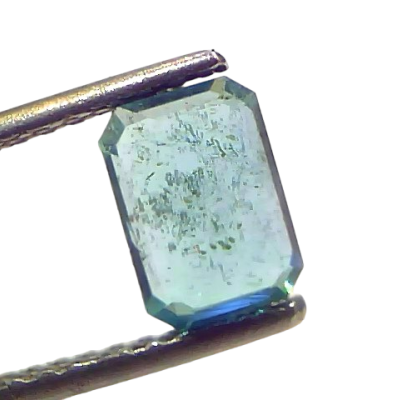 1.34 Ct Certified Untreated Natural Zambian Emerald Gemstone Panna 1.34 Ct Certified Untreated Natural Zambian Emerald Gemstone Panna