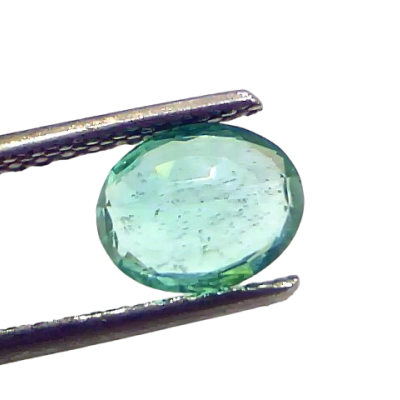 1.34 Ct GII Certified Untreated Natural Colombian Emerald Gemstone AAA