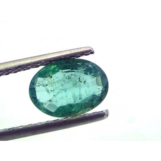 1.37 Ct Unheated Untreated Natural Zambian Emerald Panna Gems