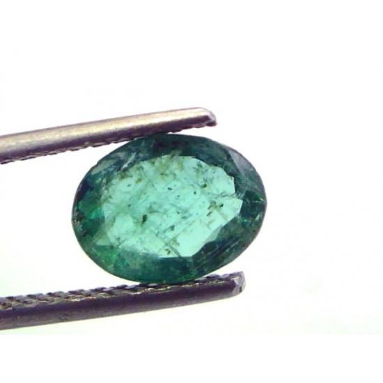 1.35 Ct Unheated Untreated Natural Zambian Emerald Panna Gemstones