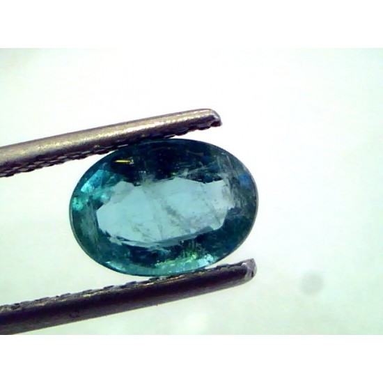 1.38 Ct Unheated Untreated Natural Zambian Emerald Panna Gemstones AA