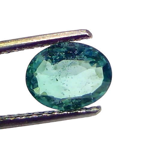 1.37 Ct GII Certified Untreated Natural Colombian Emerald Gemstone AAA 1.37 Ct GII Certified Untreated Natural Colombian Emerald Gemstone AAA