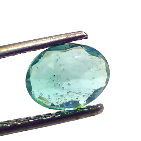 1.37 Ct GII Certified Untreated Natural Colombian Emerald Gemstone AAA 1.37 Ct GII Certified Untreated Natural Colombian Emerald Gemstone AAA
