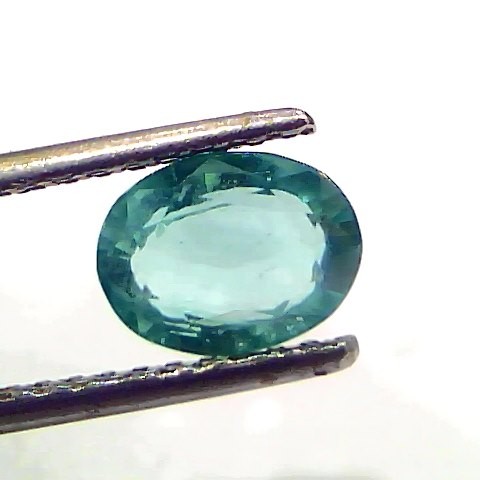 1.39 Ct GII Certified Untreated Natural Colombian Emerald Gemstone AAA