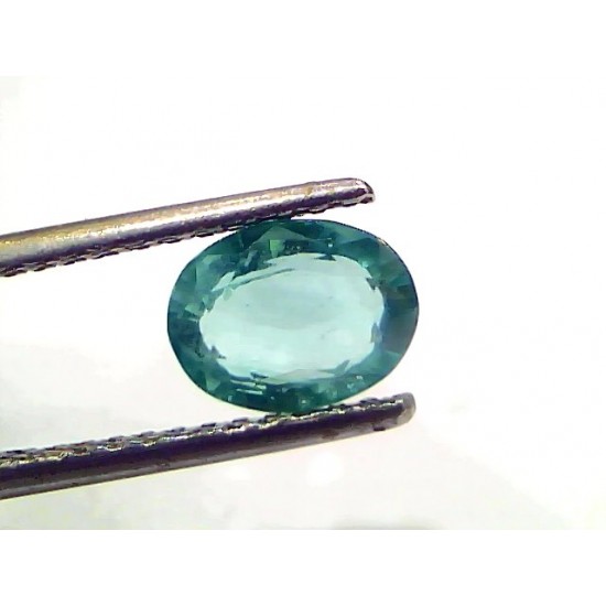1.39 Ct GII Certified Untreated Natural Colombian Emerald Gemstone AAA