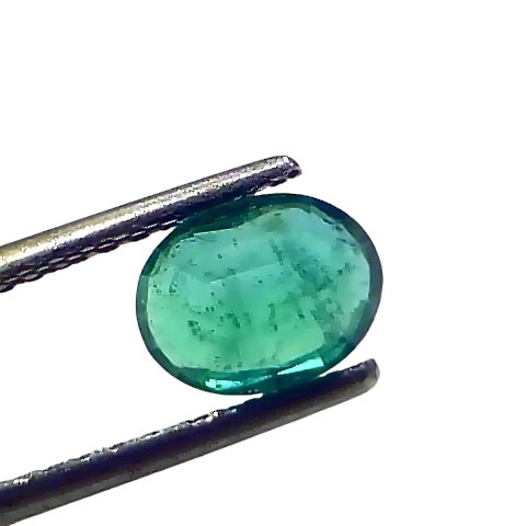 1.39 Ct GII Certified Untreated Natural Zambian Emerald Panna AAAA 1.39 Ct GII Certified Untreated Natural Zambian Emerald Panna AAAA