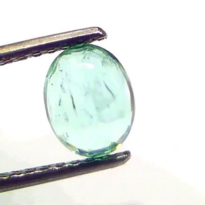 1.42 Ct GII Certified Untreated Natural Colombian Emerald Gemstone AAA