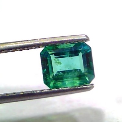 1.43 Ct Untreated Natural Zambian Emerald Gemstone Panna Gems AAAAA