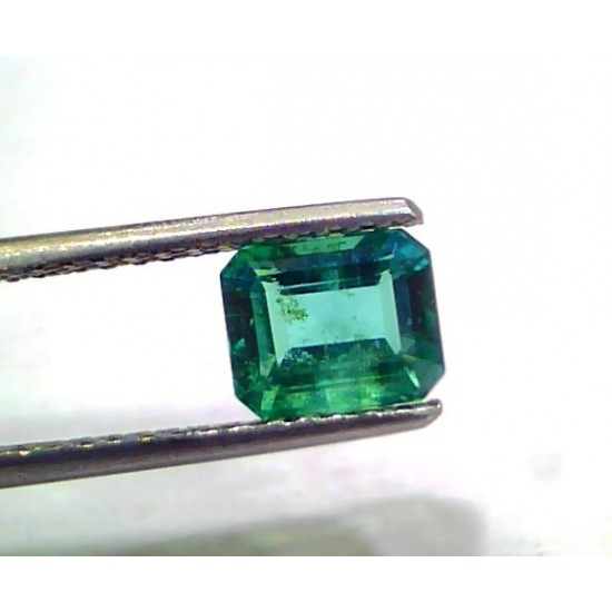 1.43 Ct Untreated Natural Zambian Emerald Gemstone Panna Gems AAAAA