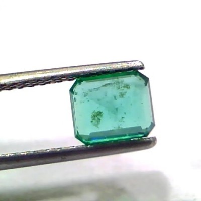 1.43 Ct Untreated Natural Zambian Emerald Gemstone Panna Gems AAAAA