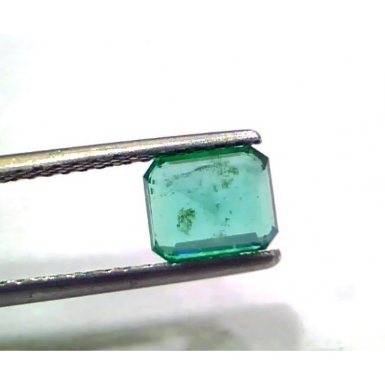 1.43 Ct Untreated Natural Zambian Emerald Gemstone Panna Gems AAAAA