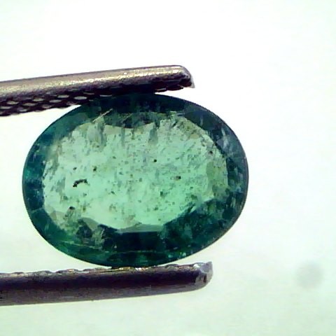 1.46 Ct Unheated Untreated Natural Zambian Emerald Panna Gemstones