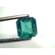 1.45 Ct Certified Untreated Natural Zambian Emerald Gemstone Panna