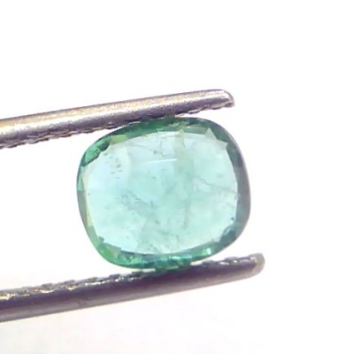 1.45 Ct Untreated Natural Zambian Emerald Gemstone Panna Gems