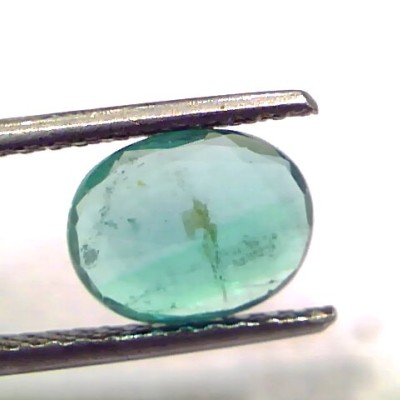 1.46 Ct Untreated Natural Zambian Emerald Gemstone Panna Gemstone